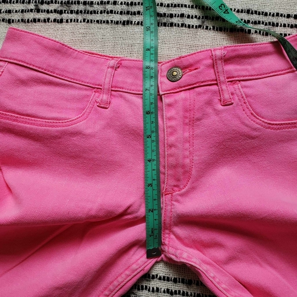 Abercrombie & Fitch Vintage Neon Pink Skinny Jeans - Picture 10 of 10